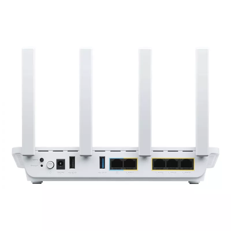 ASUS EBR63 – Router wireless Expert WiFi Gigabit Ethernet dual band (2,4 GHz / 5 GHz) bianco