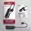Axagon ADE-AR USB-A 3.2 Gen 1 - Adattatore Gigabit Ethernet, Realtek 8153