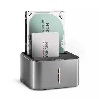 Axagon ADSA-DC SuperSpeed USB DUAL dock per HDD/SSD 2,5