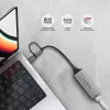 Axagon ADE-TXCA USB-C + USB-A 3.2 Gen 1 - Adattatore Gigabit Ethernet, Asix AX88179