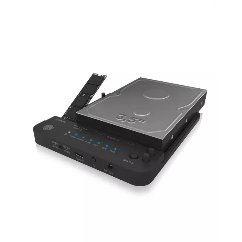 ICY BOX IB-2913MCL-C31 USB 3.2 Gen 2 (3.1 Gen 2) Type-C nero