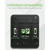 ICY BOX IB-2913MCL-C31 USB 3.2 Gen 2 (3.1 Gen 2) Type-C nero