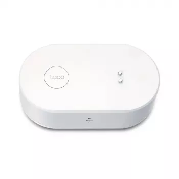 Sensore di perdite d'acqua TP-Link Tapo T300 Wi‑Fi, allarme regolabile 90 dB, IP67, batteria (2×AAA), richiede hub