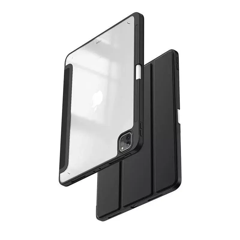 Custodia folio Crong CRG-PRF-IPD11-BLK per iPad Pro 11 2022 2021