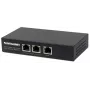 Extender repeater Intellinet 2 porte Gigabit High-Power PoE+, IEEE 802.3at/af Power over Ethernet (PoE+/PoE), metallo