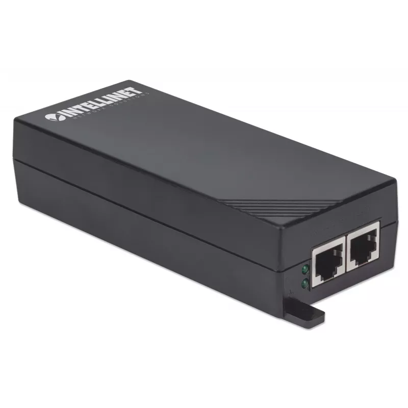 Injector Intellinet Gigabit High-Power PoE+, 1 porta 30 W, conforme IEEE 802.3at/af, case in plastica