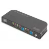 Switch KVM DIGITUS - 2x1 HDMI, HDMI Out, USB, 4Kx2K@60Hz