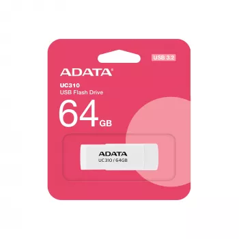Chiavetta USB ADATA UC310 64 GB USB Type-A 3.2 Gen 1 (3.1 Gen 1) bianco