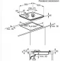 Electrolux EGS6436WW piano cottura a gas da incasso bianco 4 zone