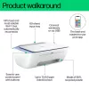 HP DeskJet 2822e stampante a colori 3-in-1 wireless, Instant Ink; copiatrice, scanner