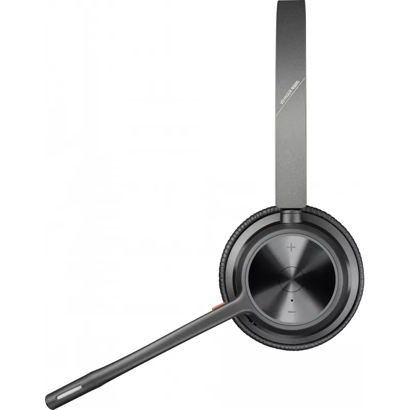 HP Poly Voyager 4320 UC cuffie stereo USB-A +BT700 adattatore USB-A +stazione di ricarica