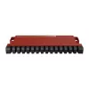 Router cablato MikroTik L009UiGS-RM — 8x RJ-45, 2,5 Gigabit Ethernet, 1x SFP, 1x USB, CPU 800 MHz, 512 MB RAM, rosso