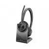HP Poly Voyager 4320 cuffie Microsoft Teams certified +BT700 dongle +stazione di ricarica