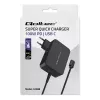 Caricabatterie Qoltec 52388 Indoor Fast Charging 20V 5A nero