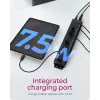 ICY BOX Hub 17 porte con interfaccia USB 3.2 Gen 1 Type-A, USB 3.2 Gen 1 (3.1 Gen 1) Type-A, USB 3.2 Gen 1 (3.1 Gen 1) Type-A, USB Type-B, 5000 Mbit/s, nero, Cina, DC