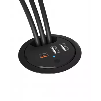 ICY BOX Caricabatterie USB da incasso con Power Delivery e Quick Charge