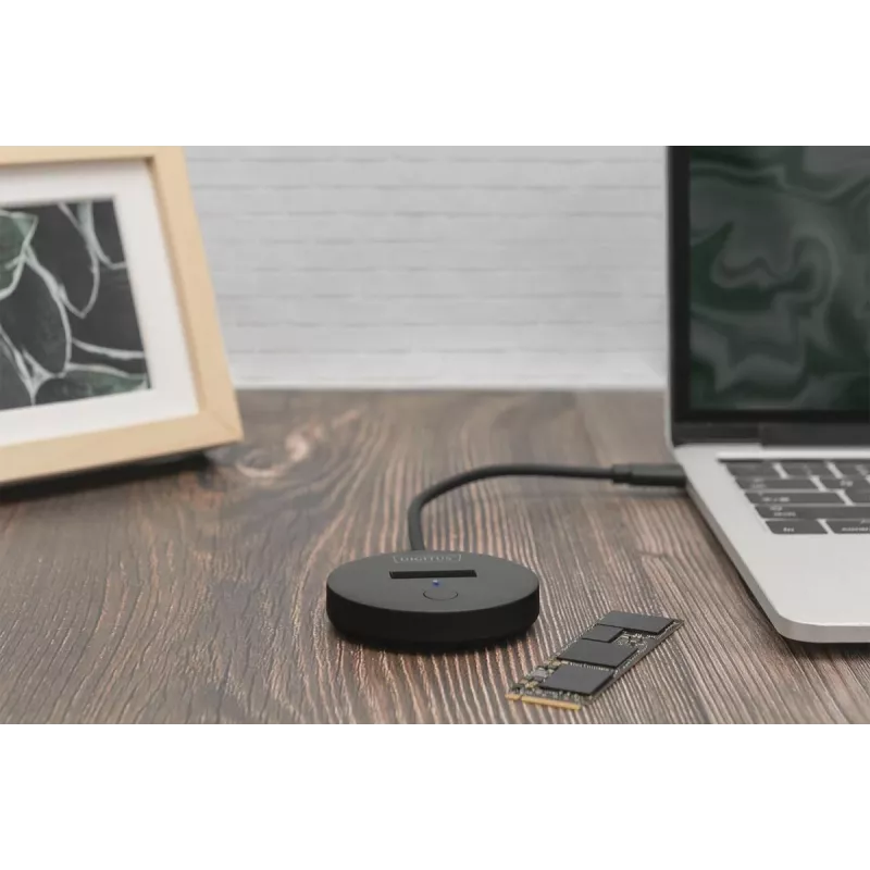 DIGITUS Docking station NVMe/SATA – USB3.2 Gen2 Type-C NVMe e SSD SATA
