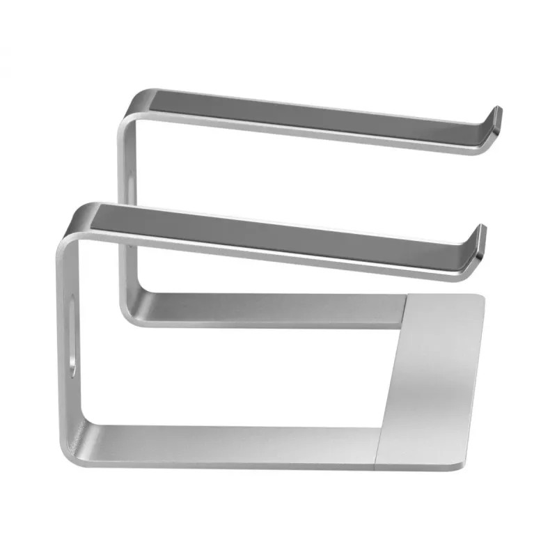 Supporto per laptop Gembird NBS-D1-01 alluminio argento per notebook fino a 39,6 cm (15,6