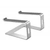 Supporto per laptop Gembird NBS-D1-01 alluminio argento per notebook fino a 39,6 cm (15,6