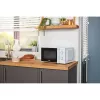 Beko MOC20100WFB forno a microonde solo, 700 W, 20 l, piatto rotante da 24,5 cm, comandi meccanici, bianco