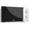 Beko MOC20100WFB forno a microonde solo, 700 W, 20 l, piatto rotante da 24,5 cm, comandi meccanici, bianco