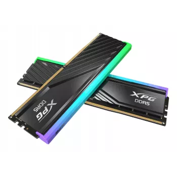 DIMM 32 GB DDR5-6000 (2x 16 GB) Dual-Kit, memoria RAM nera, AX5U6000C3016G-DTLABRBK, XPG Lancer Blade RGB, INTEL XMP, AMD EXPO