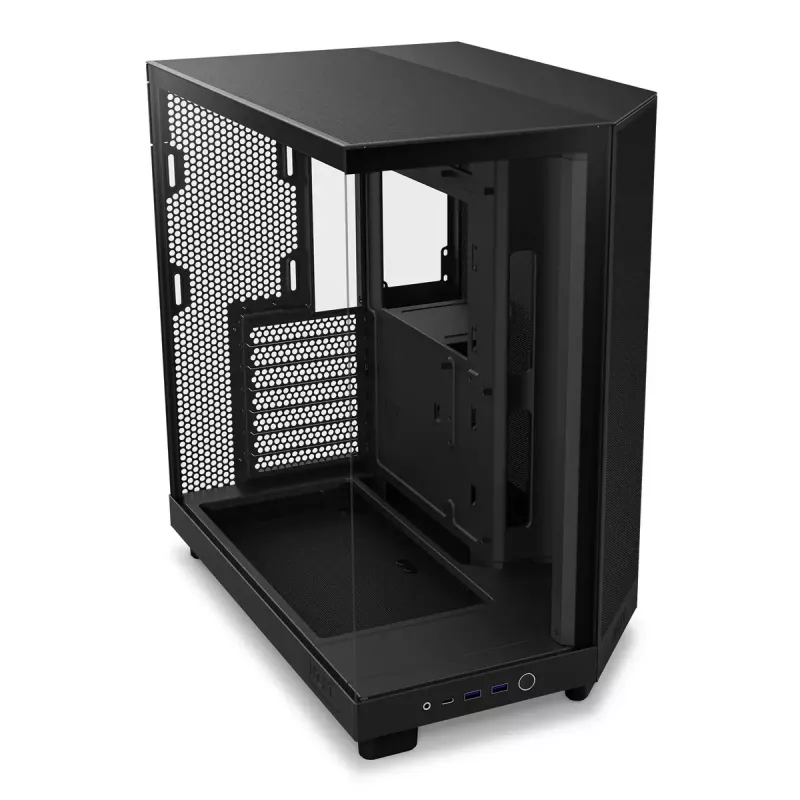 Case PC NZXT H6 Air Flow Midi Tower nero