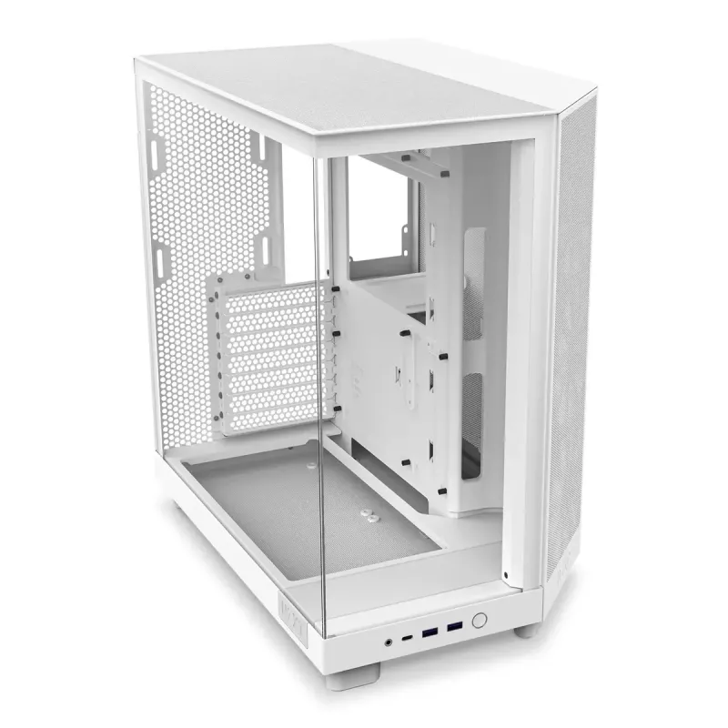 Case PC NZXT H6 Air Flow Midi Tower bianco