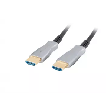 Cavo HDMI LANBERG M/m V2.0 Optical Aoc - 10m nero