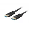 Cavo HDMI LANBERG CA-HDMI-30FB-0100-BK 10 m, HDMI Type-A 2.1, 48 Gbit/s, 144 Hz, HDR, ARC, Ethernet