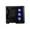 MSI MAG PANO M100R PZ telaio per PC Micro Tower, microATX/Mini-ITX, vetro temperato panoramico a 270 gradi, ventole ARGB, USB-C, nero