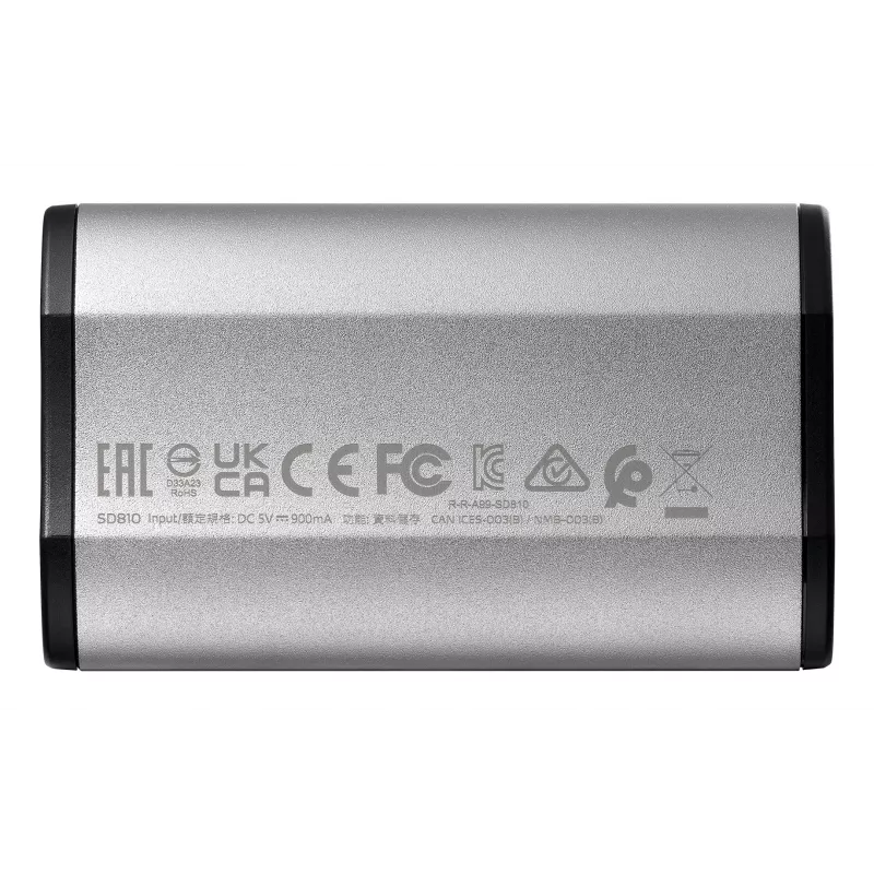 ADATA SD810 500 GB USB Type-C USB 3.2 Gen 2x2 nero, argento