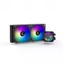 Zalman ALPHA2 A24 nero sistema di raffreddamento per computer processore dissipatore liquido all-in-one