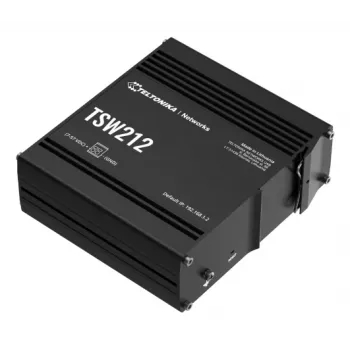 TELTONIKA TSW212 switch Managed PoE+ Gigabit Ethernet (8 porte + 2 SFP)
