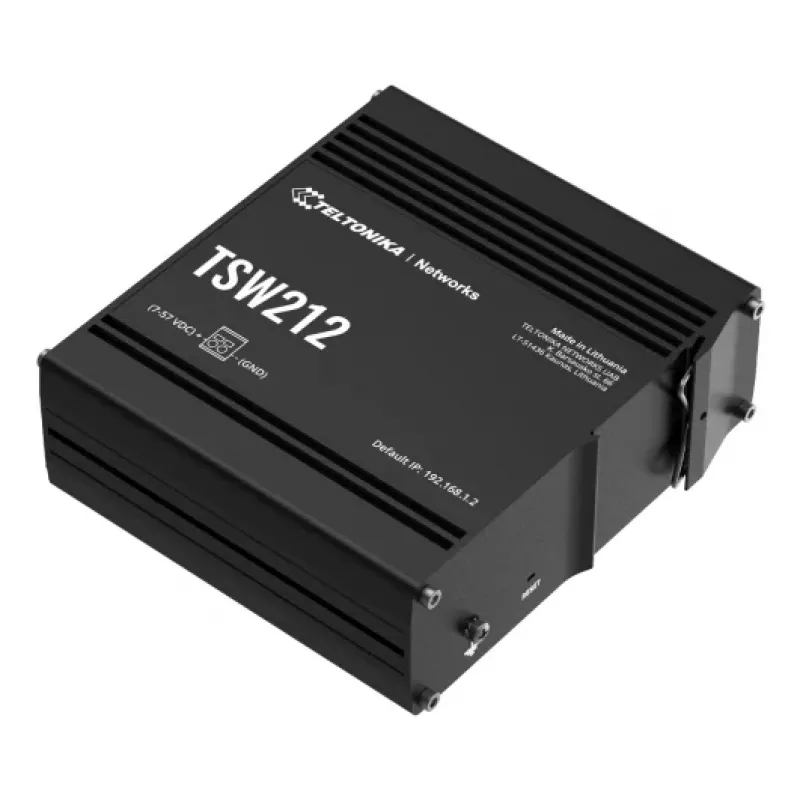 TELTONIKA TSW212 switch Managed PoE+ Gigabit Ethernet (8 porte + 2 SFP)