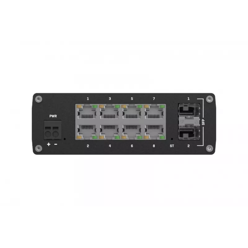 TELTONIKA TSW212 switch Managed PoE+ Gigabit Ethernet (8 porte + 2 SFP)