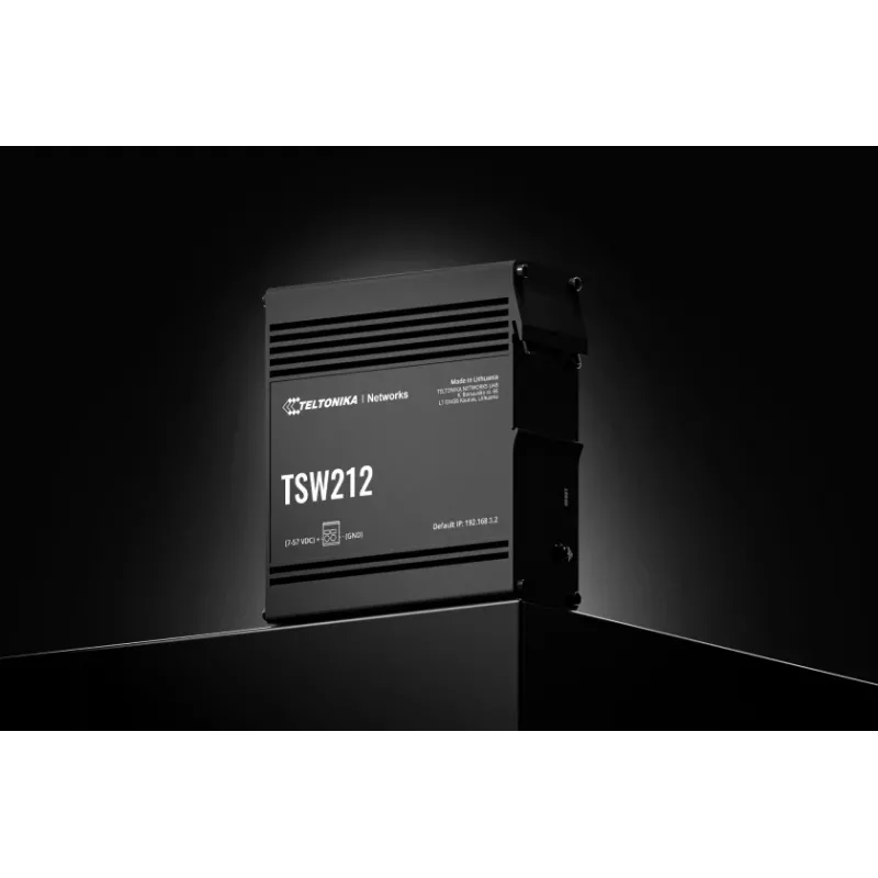TELTONIKA TSW212 switch Managed PoE+ Gigabit Ethernet (8 porte + 2 SFP)
