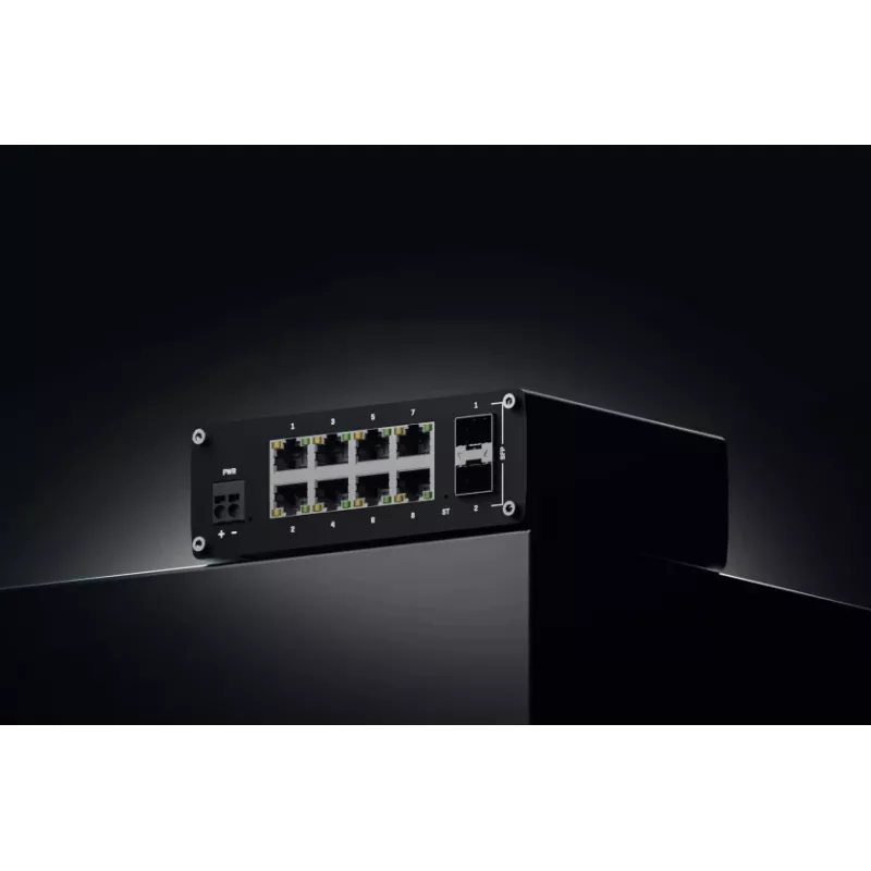 TELTONIKA TSW212 switch Managed PoE+ Gigabit Ethernet (8 porte + 2 SFP)