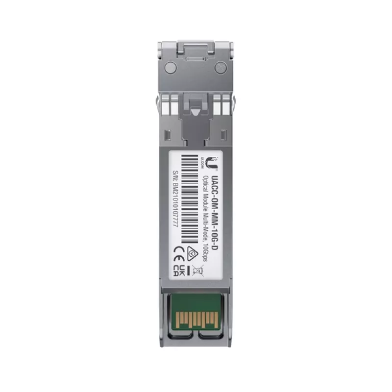 Modulo ricetrasmettitore di rete UBIQUITI UACC-OM-MM-10G-D-2, 10 Gbit/s, multimodale 850 nm, LC, confezione da 2