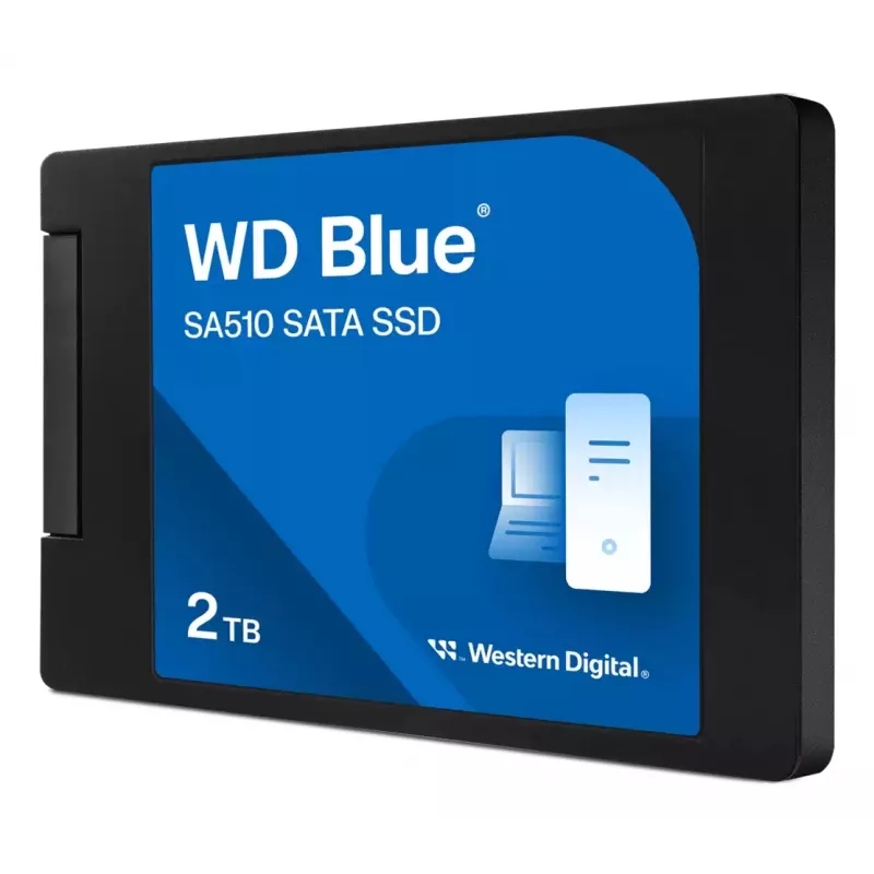 WESTERN DIGITAL SSD - WD Blue SA510 - 2TB - SATA 6Gb/s - 2,5 pollici - case 7mm