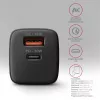 Caricabatterie da parete Axagon ACU-PQ20 QC3.0 PD Type-C 20W nero