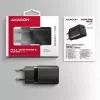 Caricabatterie da parete Axagon ACU-PQ20 QC3.0 PD Type-C 20W nero