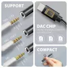 Axagon ADA-HC adattatore audio USB-C a jack 3,5 mm – DAC Hi-Res, 384 kHz/32 Bit, stereo