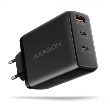 Axagon ACU-DPQ100 PD3.0 & QC 4+ TRE USCITE caricabatterie da parete 100W