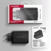 Axagon ACU-DPQ100 PD3.0 & QC 4+ TRE USCITE caricabatterie da parete 100W