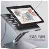 Axagon HMC-STND hub multi-porta USB-C 5Gbit/s e supporto in alluminio per laptop. HDMI 4K/60Hz, GLAN, PD e 3 porte USB-A. Cavo USB-C 60 cm.