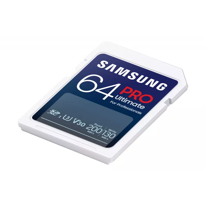 Memoria flash Samsung 64 GB SDXC UHS-I Class 3 PRO Ultimate