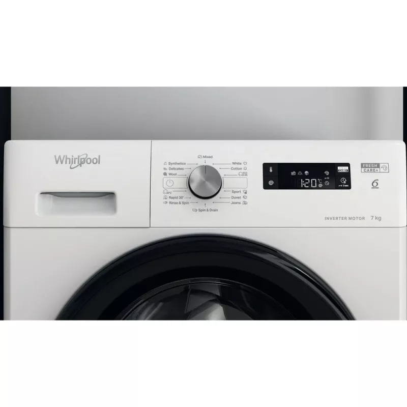 Lavatrice Whirlpool FFS7259BEE a carica frontale 7 kg 1151 giri/min bianco