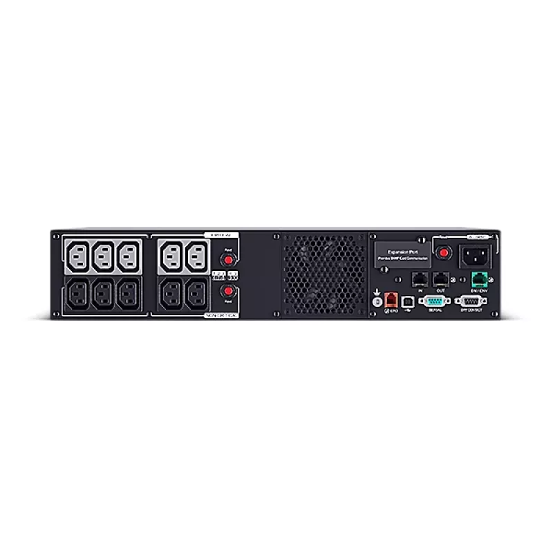 Gruppo di continuità CYBERPOWER PR1000ERT2U, 1 kVA (1000 W), line-interactive, 10 uscite C13, onda sinusoidale pura, rack/tower 2U