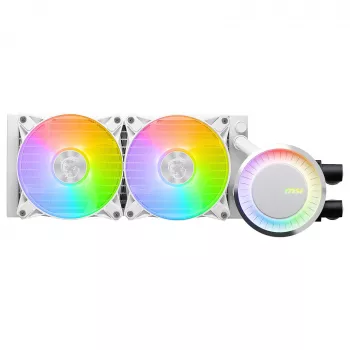 MSI MAG Coreliquid E240 WHITE kit raffreddamento a liquido per scheda madre e processore 12 cm
